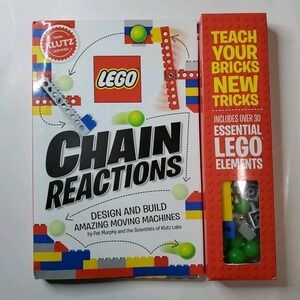 LEGO Chain Reactions Klutz Kit Brand New STEM Building Toy Moving Machine